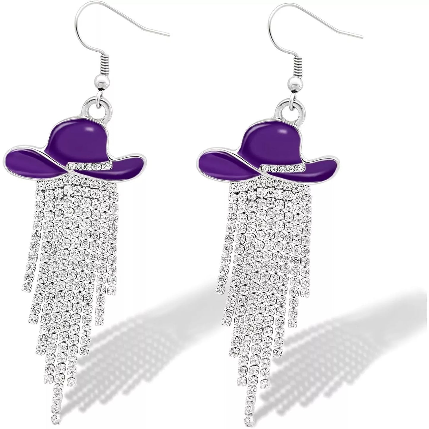 Western Cowgirl Hat Earrings