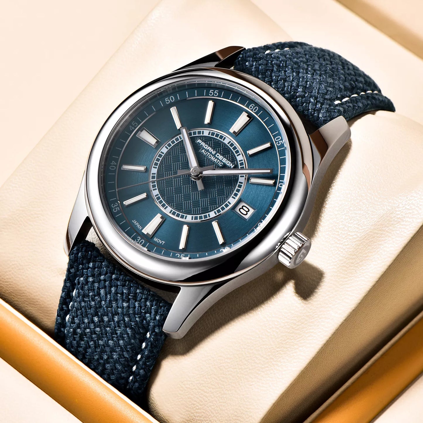 Men’s Luxury Automatic Mechanical Watch – Waterproof Sapphire Sports Timepiece