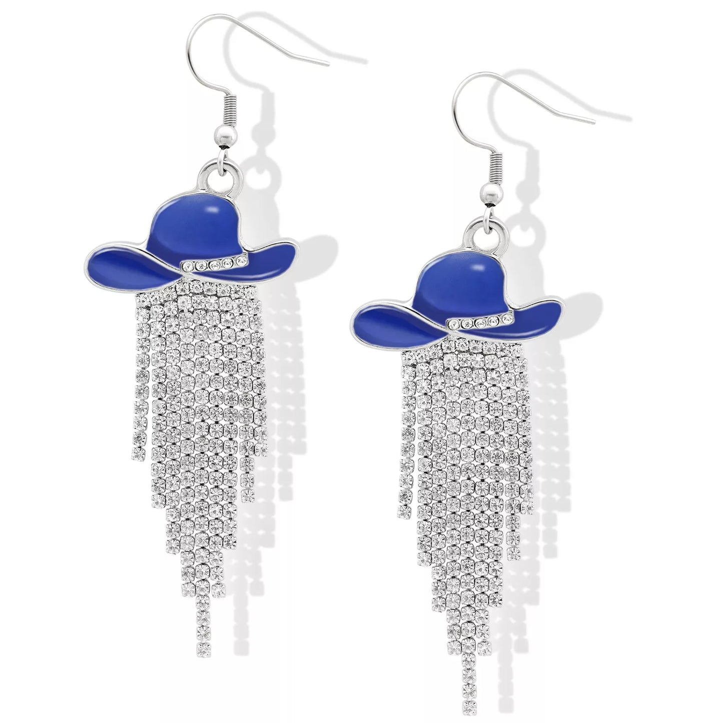 Western Cowgirl Hat Earrings
