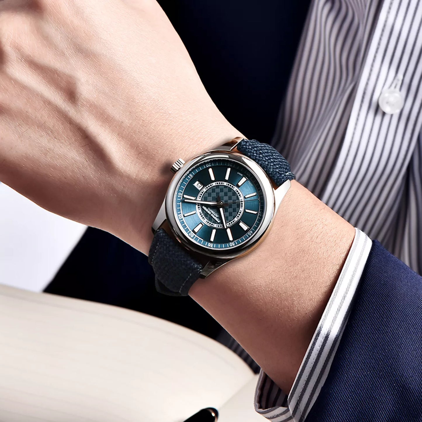 Men’s Luxury Automatic Mechanical Watch – Waterproof Sapphire Sports Timepiece