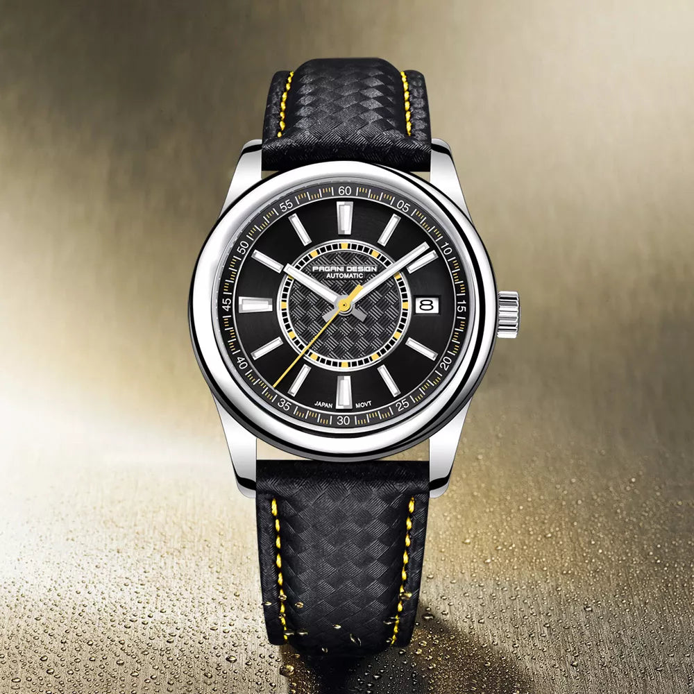 Luxury Automatic Men’s Watch with Sapphire Glass & 10ATM Water Resistance