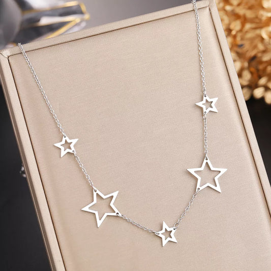 Trendy Star Pendant Necklace