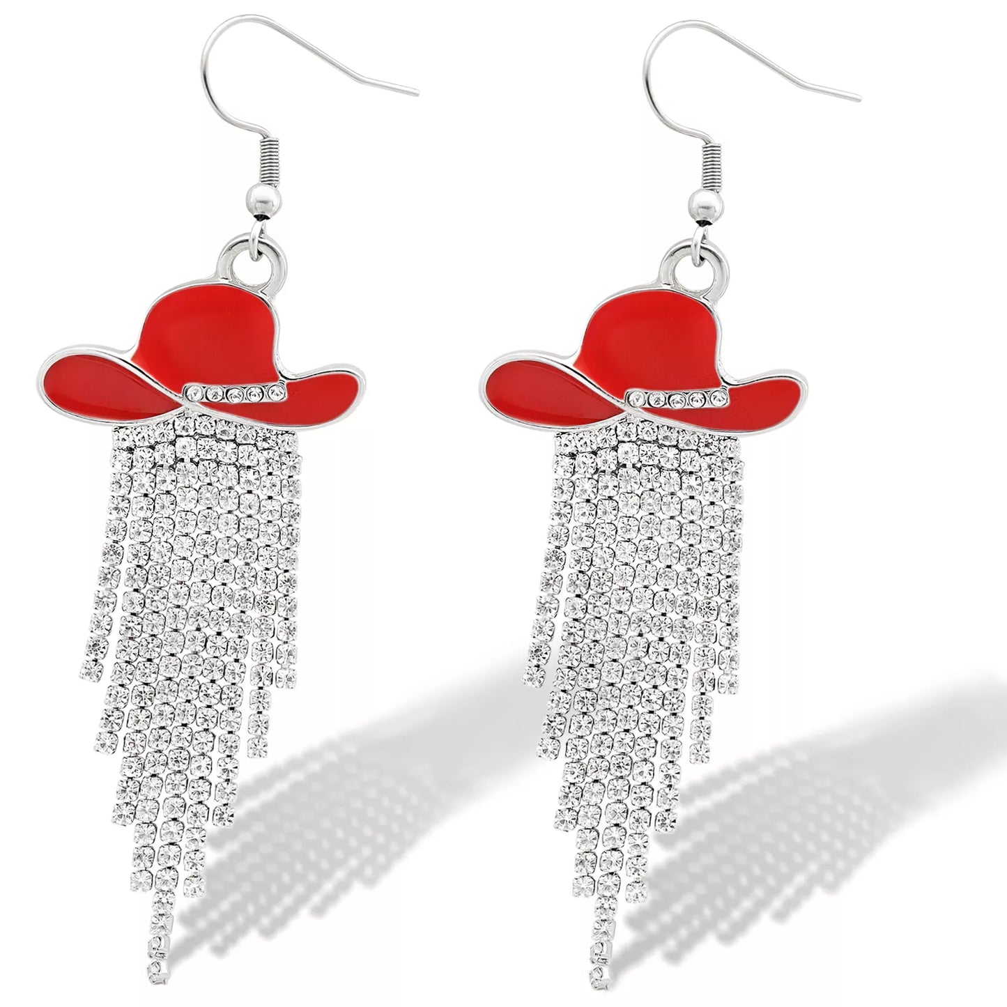 Western Cowgirl Hat Earrings